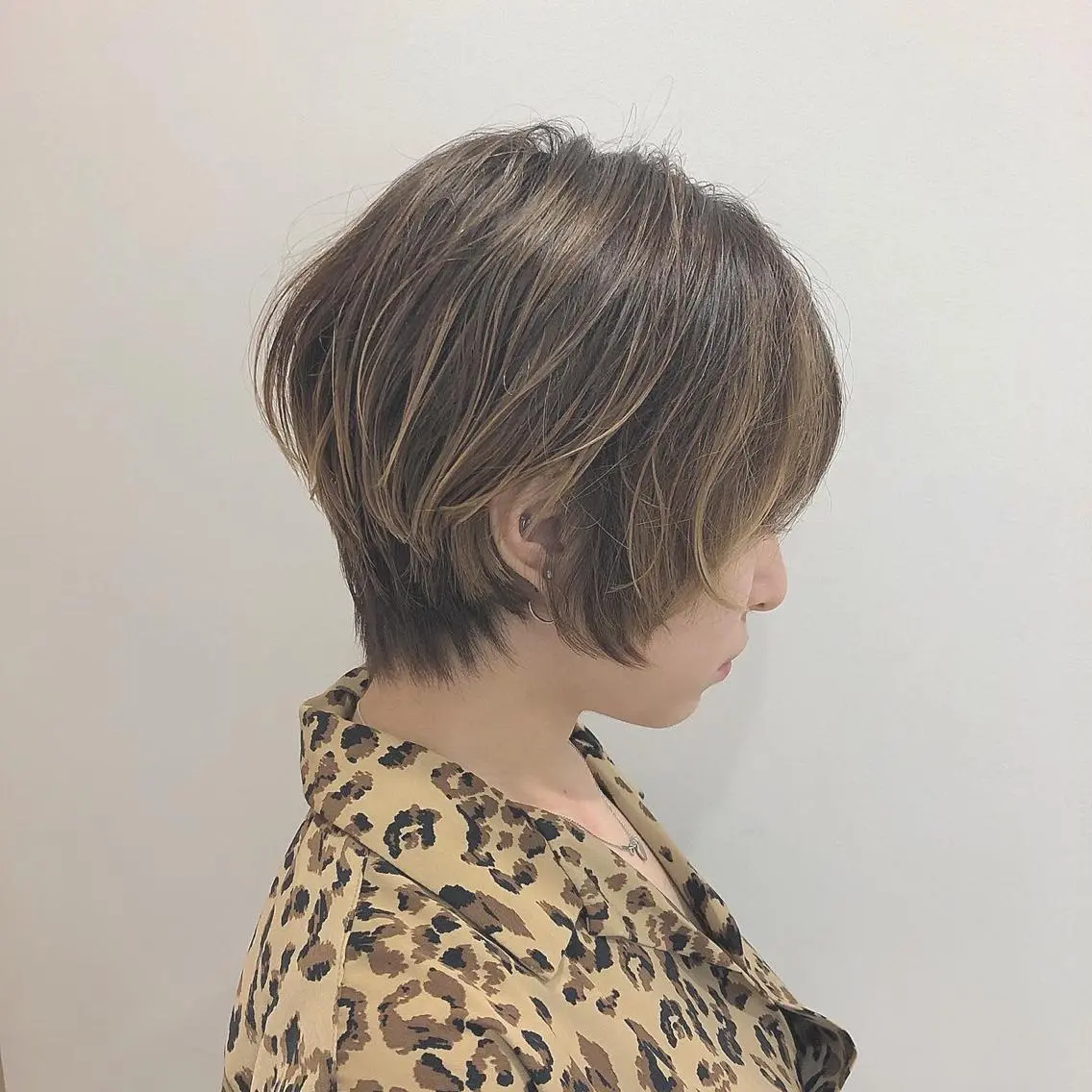ショート ショートヘア 中川 莉玖のヘアスタイル