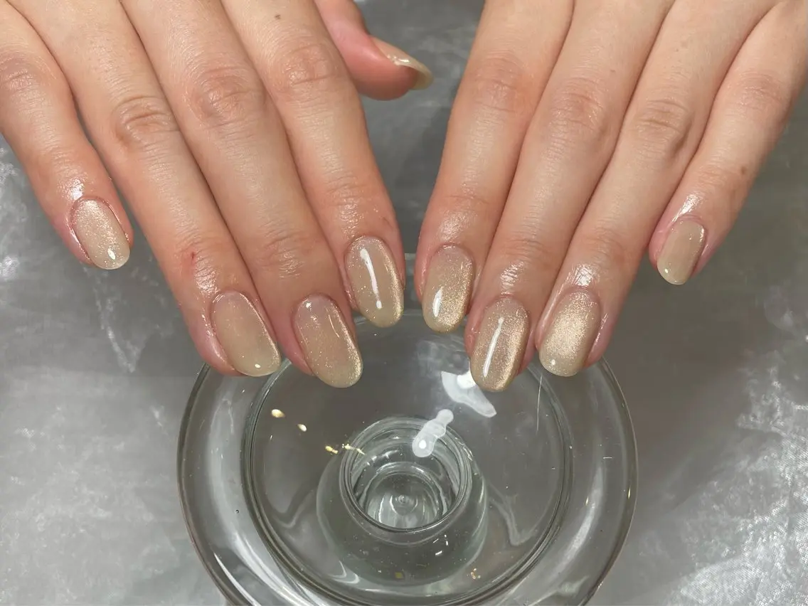 ネイル アートネイル オーロラネイル チークネイル フットネイル ジェルネイル amiLe 🎀yuunaのネイルデザイン