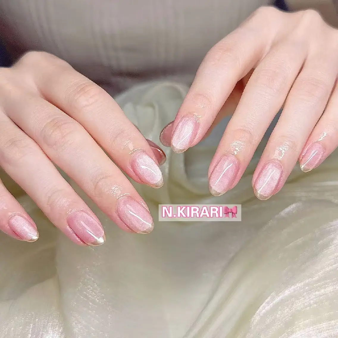 ネイル マグネットネイル ハンドネイル ハンドケア 🎀 ユズ 🎀のネイルデザイン