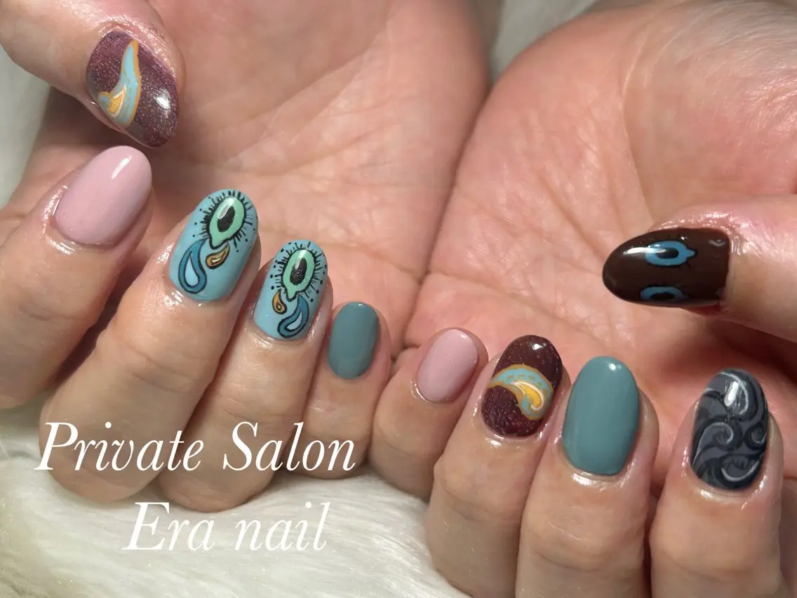ネイル ハンドネイル Era nailのネイルデザイン