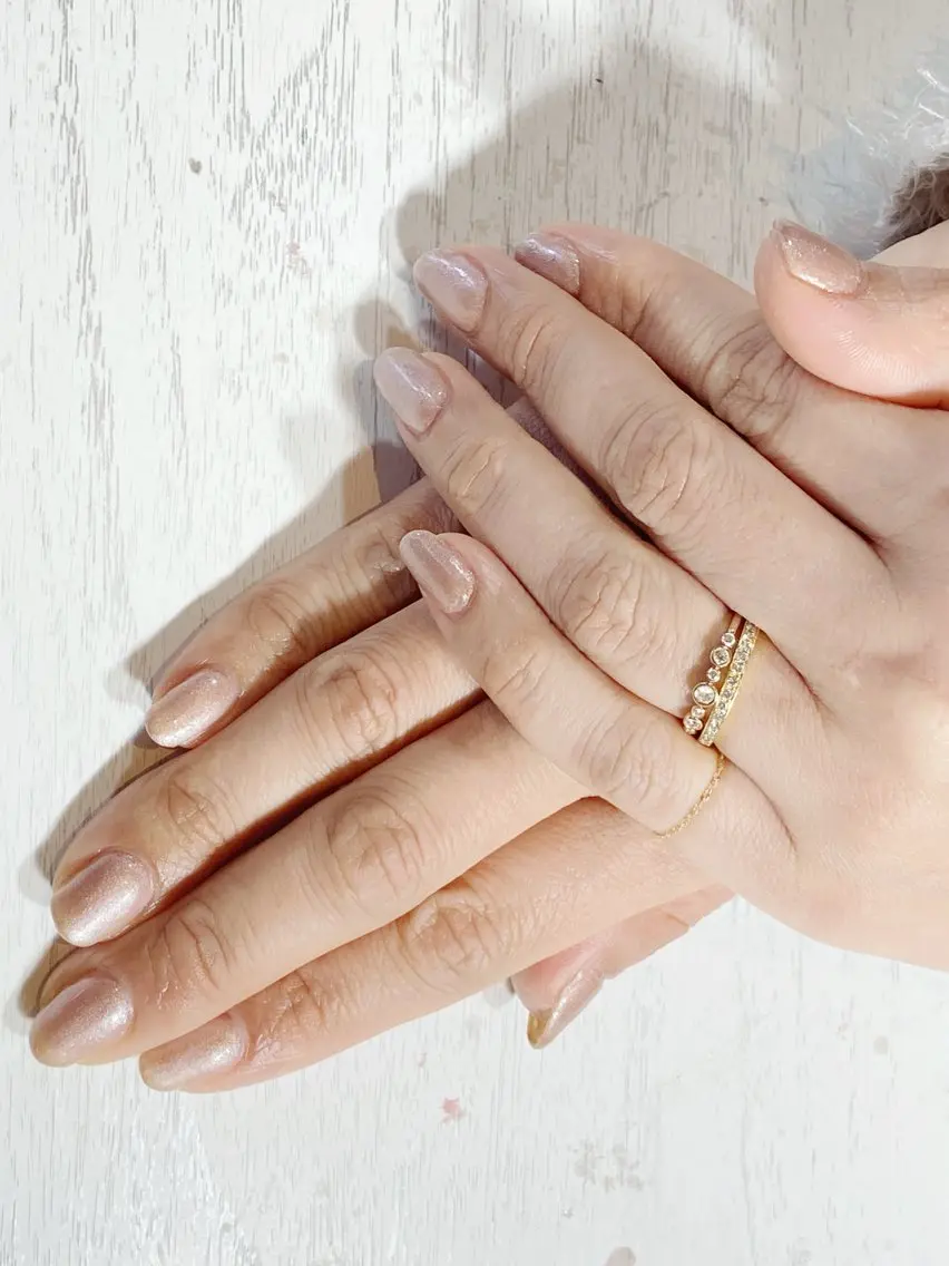 ネイル ワンカラーネイル Twineight. Tsuka🩵のネイルデザイン
