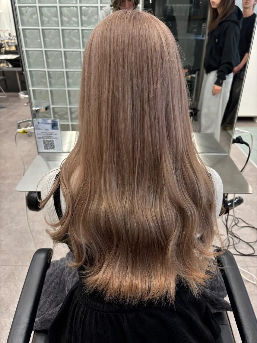 ロング カラー ヘアカラー トリートメント ブリーチ特化酒井 竜也のヘアスタイル