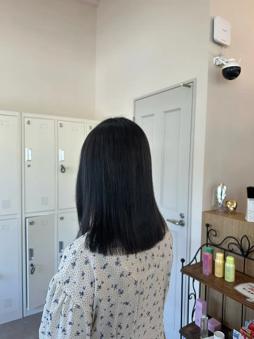 セミロング カット ヘアカラー カットモデル募集中 🌟/田中 桜風のヘアスタイル