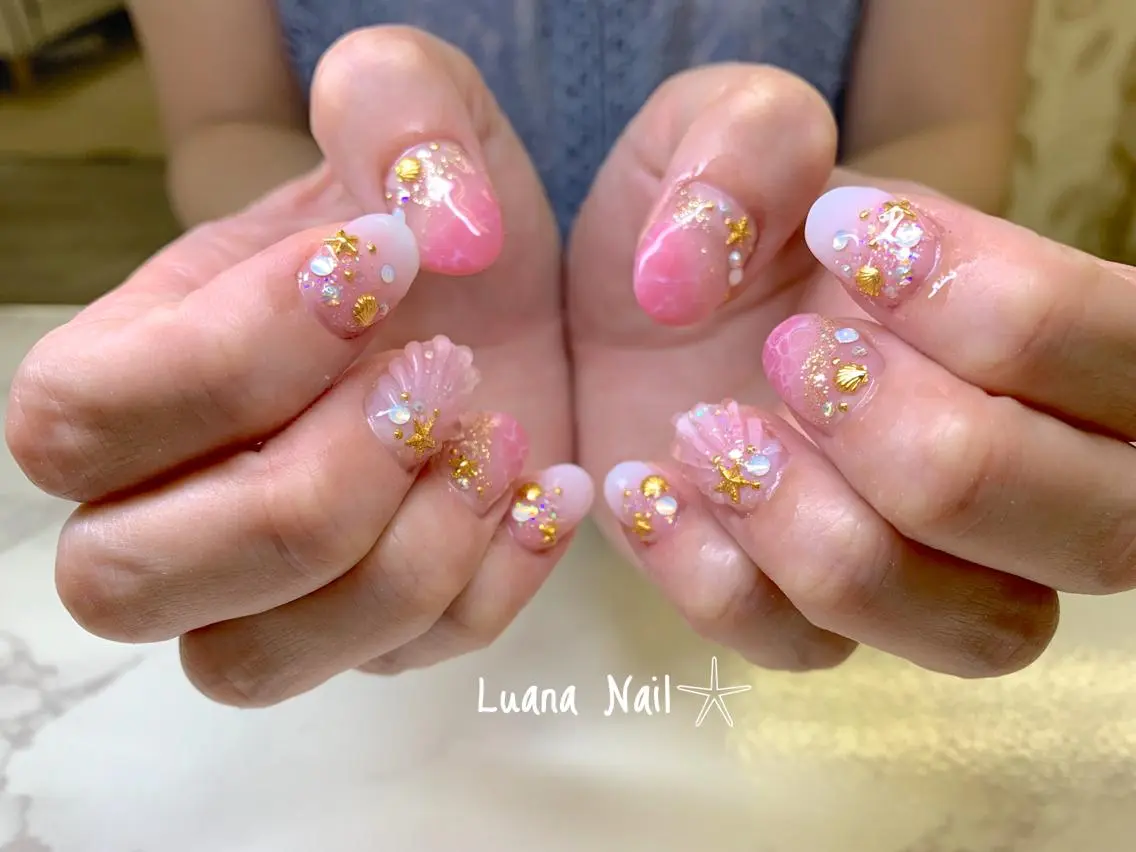 ネイル ハンドネイル BeauJu by Luana Nailのネイルデザイン
