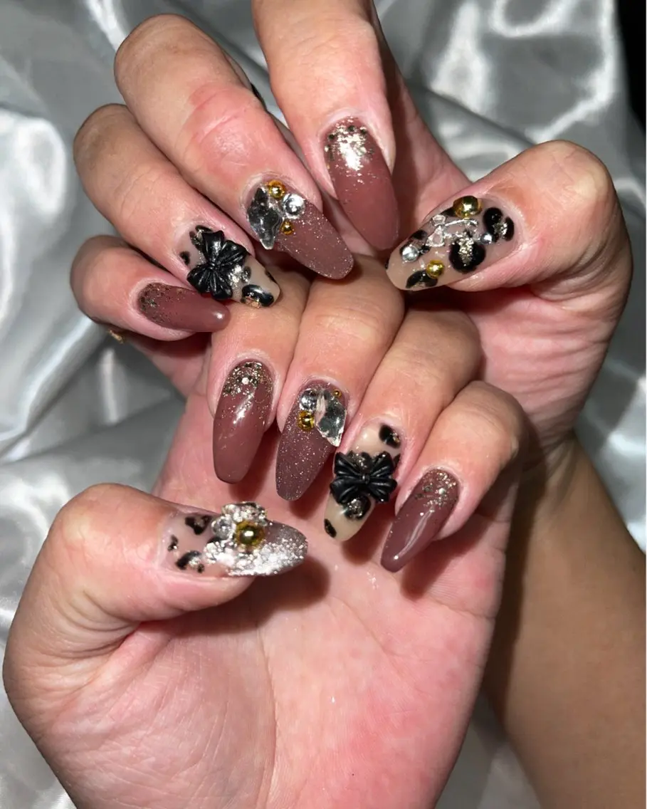 ネイル ブラウン CREA nailsalonのネイルデザイン