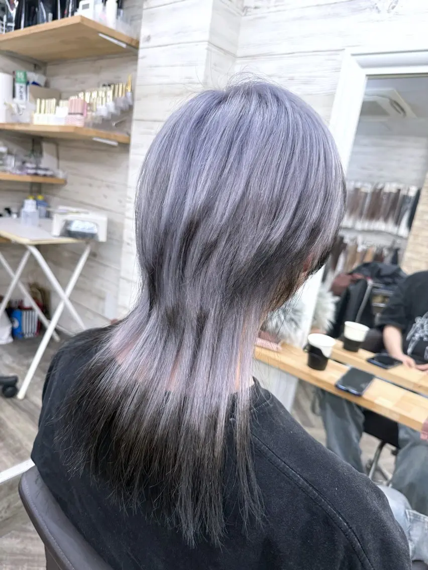 カラー メンズ メンズブリーチ ブリーチ ケアブリーチ カット ヘアカラー 北沢 隆のヘアスタイル