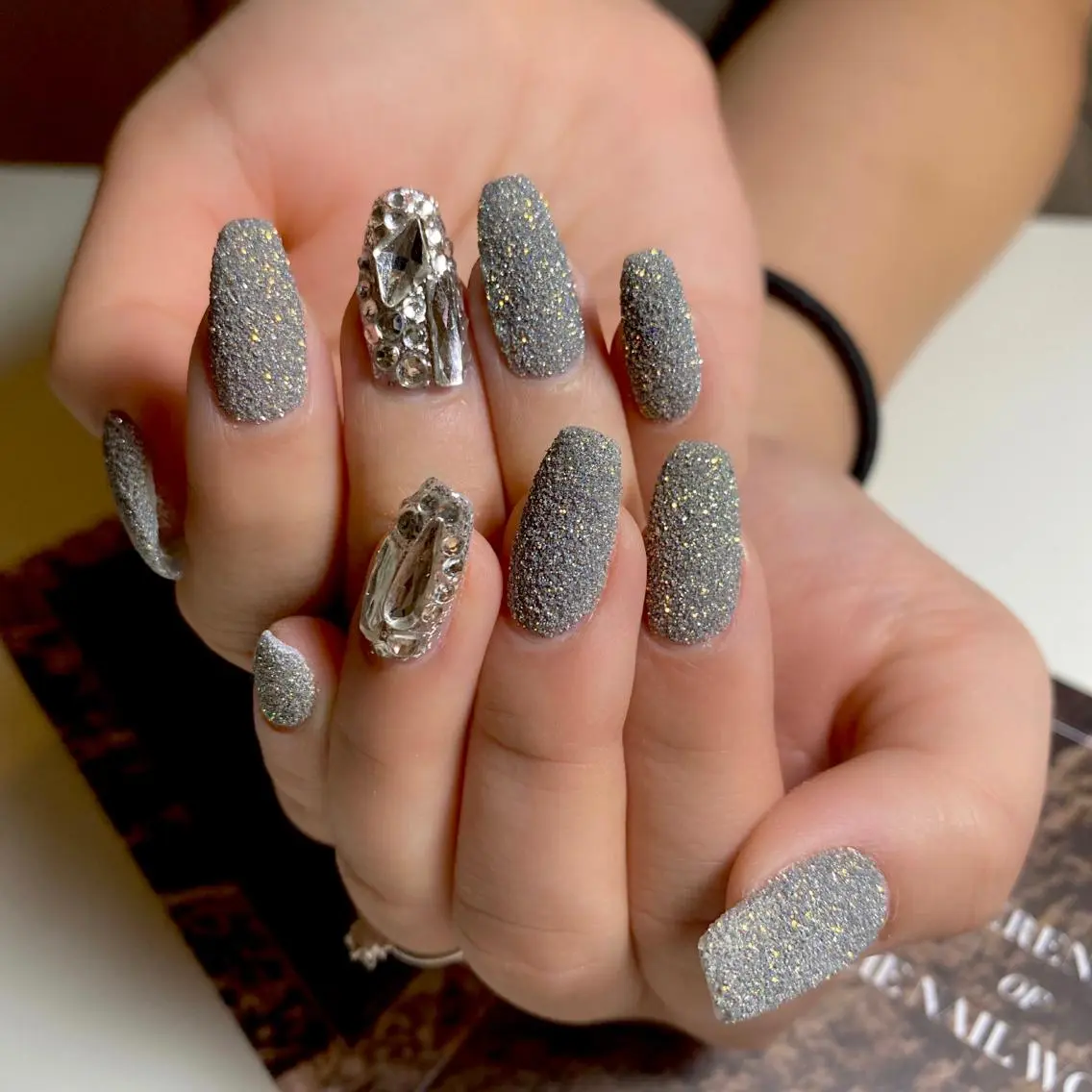 ネイル ラメ(グリッター) 持ち込み FLY Nail Salonのネイルデザイン