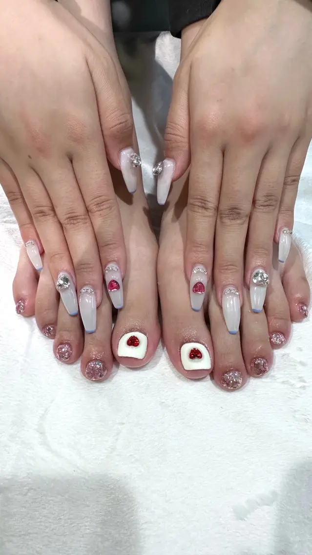 ネイル 🍓個性派ネイル🎶 /Komachi❤️のネイルデザイン
