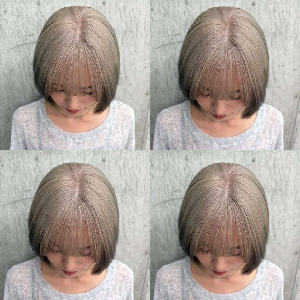 ショート カラー ブリーチ ダブルカラー イヤリングカラー イルミナカラー ブリーチなしカラー ヘアカラー トリートメント 立川✨ブリーチ・ ケアブリーチ✨のヘアスタイル