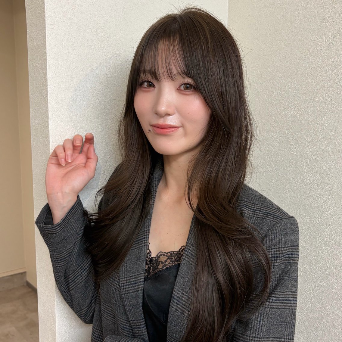 ロング カラー ヘアカラー トリートメント 🎀【顔周りカット】 Mayu🎀のヘアスタイル