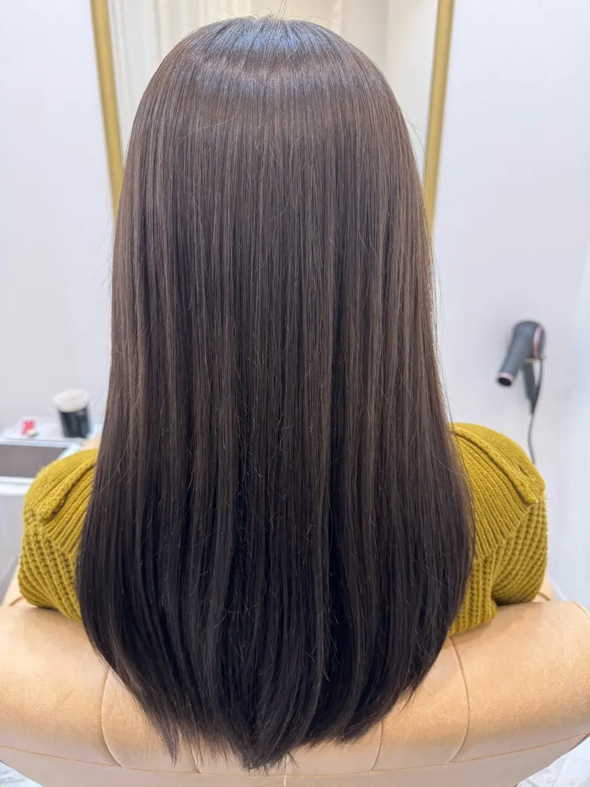 ロング カラー Shun 透明感カラ ー/似合わせカットのヘアスタイル
