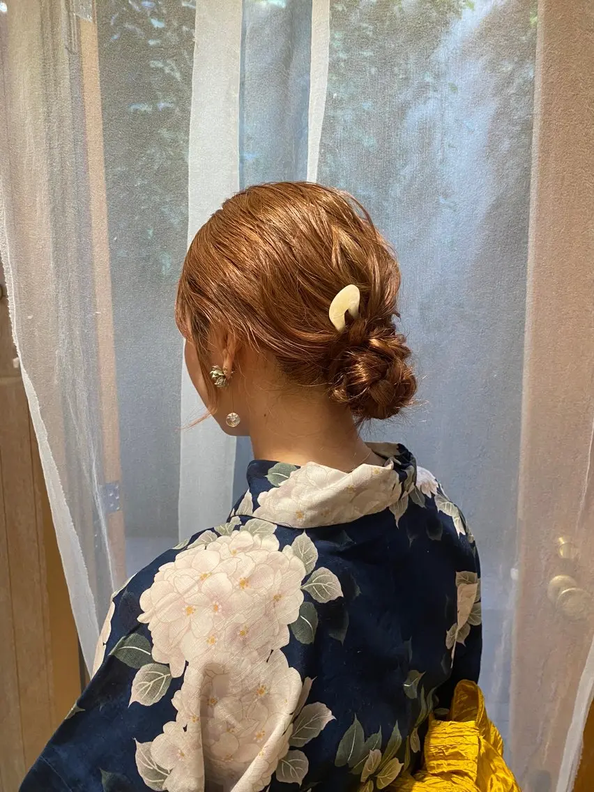 ヘアアレンジ 🎗️【ヘアセット 美眉】吉川玲🎗️のヘアスタイル