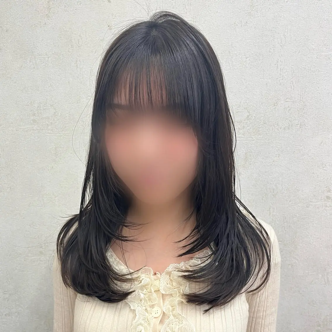 ロング レイヤーカット カット ヘアカラー トリートメント レイヤー⌇アレンジ ⌇misato🩶のヘアスタイル