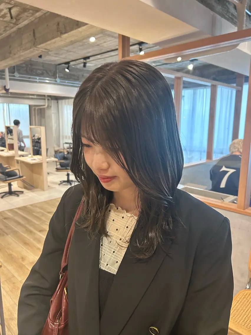 ⚡️ブリーチなしダブルカラー+ブロー⚡️の写真