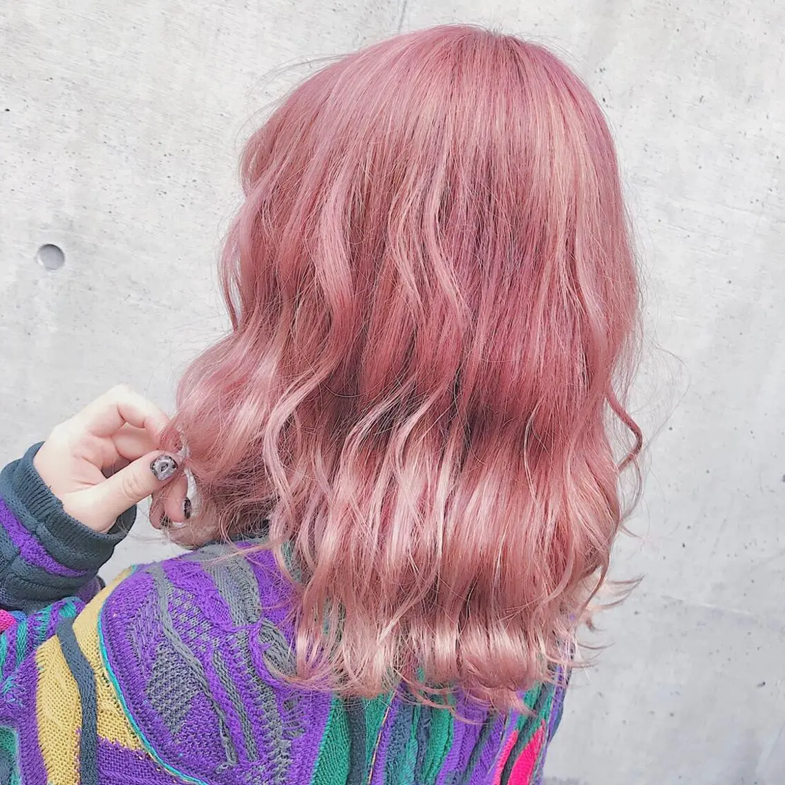 ミディアム カラー ヘアアレンジ メンズ キッズ ブリーチの髪様 MASATOのヘアスタイル