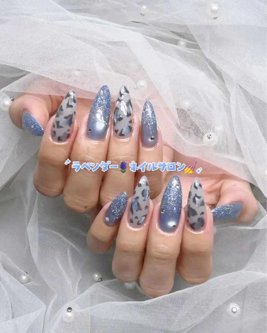 ネイル ラベンダー💖日暮里 ルル💖ネイルのネイルデザイン