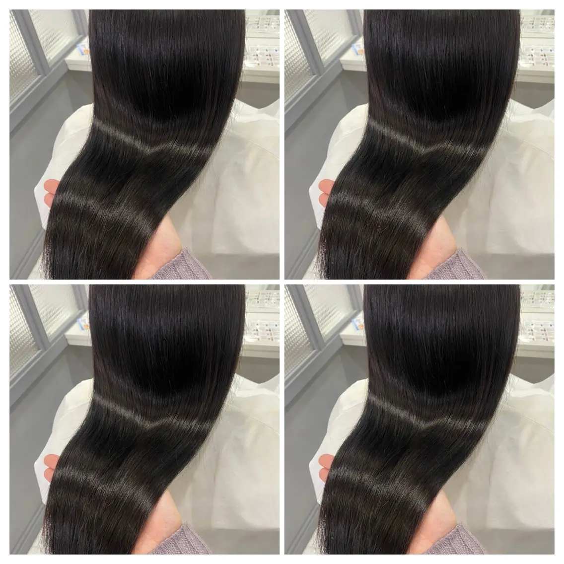 ロング カラー 髪質改善 艶髪矯正 エクステ かいり✂️のヘアスタイル