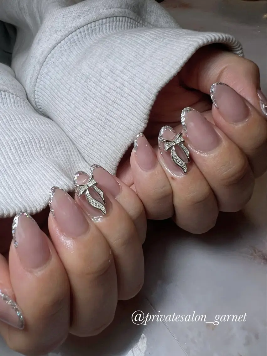 ネイル フレンチネイル Garnet nailのネイルデザイン