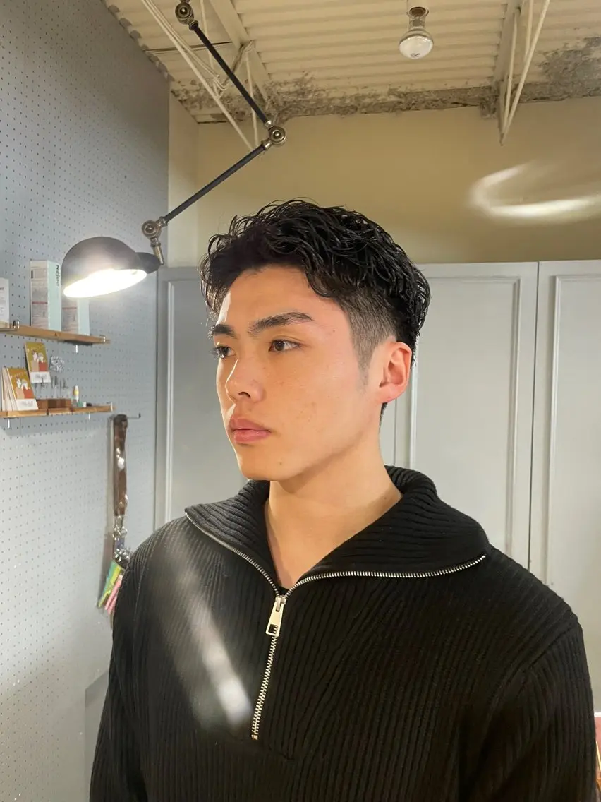 メンズ カット トリートメント 🤩噂のMr.髪ポジ ティブ®️yu🤩のヘアスタイル