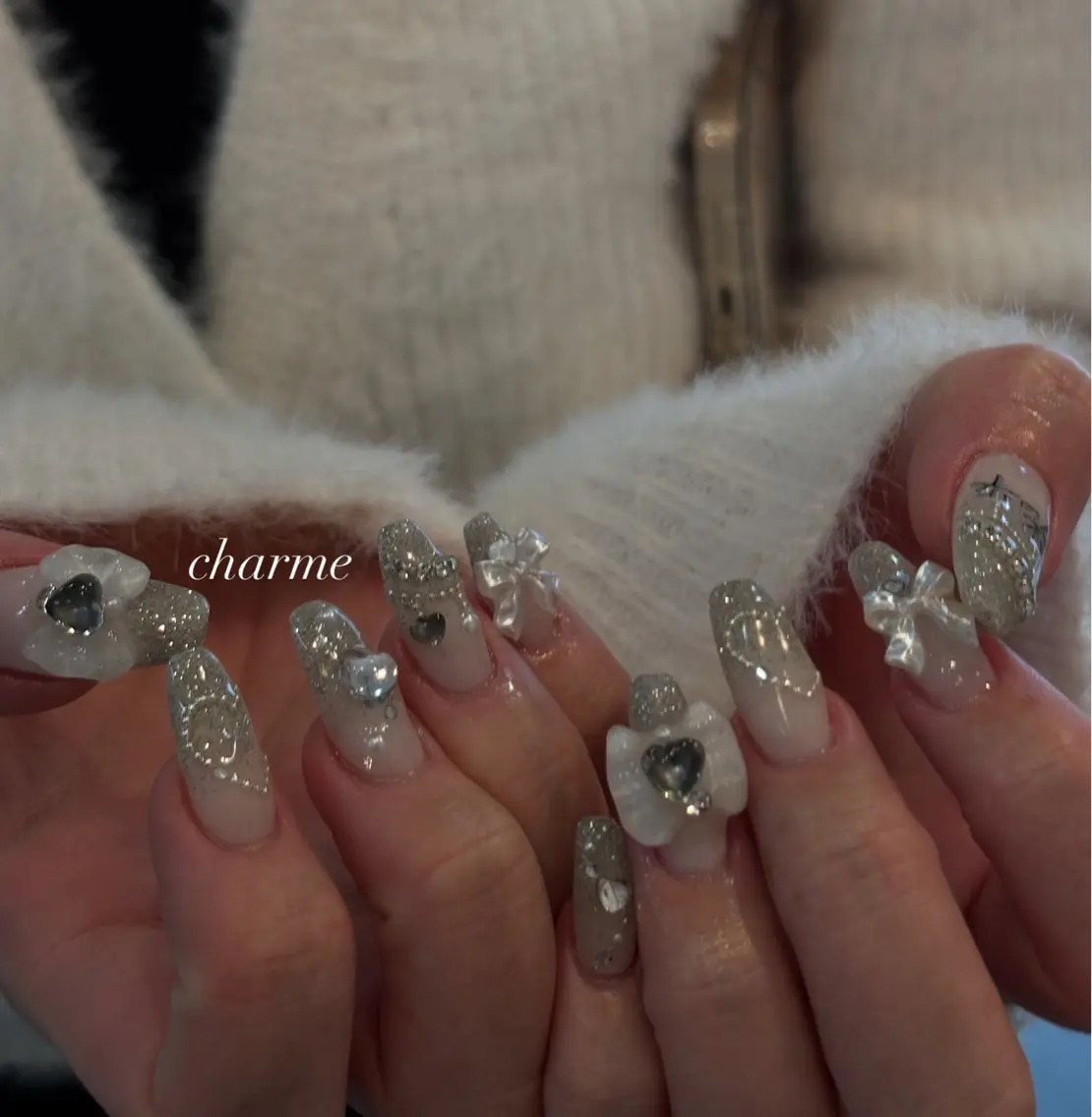 ネイル 持ち込み charme nailのネイルデザイン