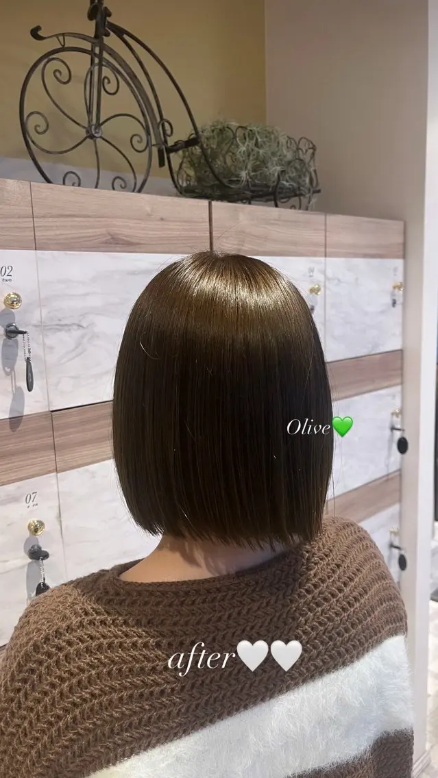 ショート カラー EARTH/Ａ YUNA🤍のヘアスタイル