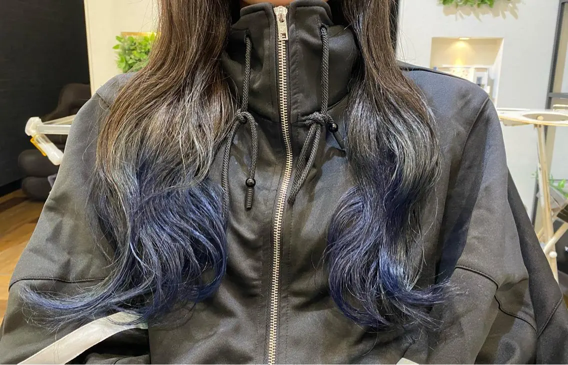 ロング カラー ブルーカラー ルジャルダン戸塚 🌼ゆきののヘアスタイル