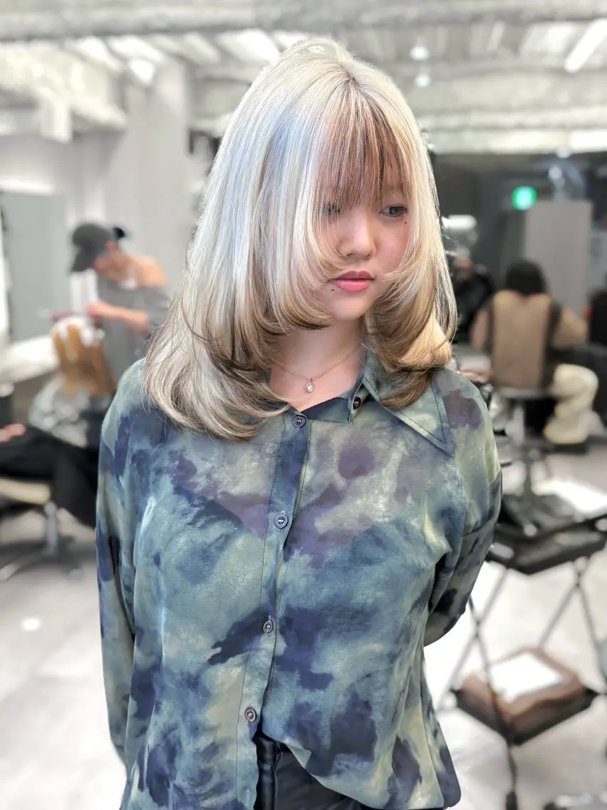 ロング 鈴木 朔弥/一宮のヘアスタイル