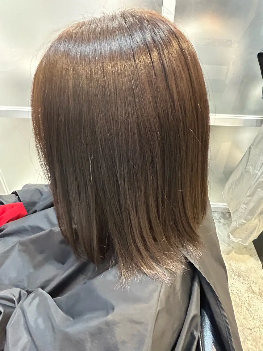 ミディアム ヘアカラー トリートメント ✨髪質改善✨ 壱成✂️のヘアスタイル