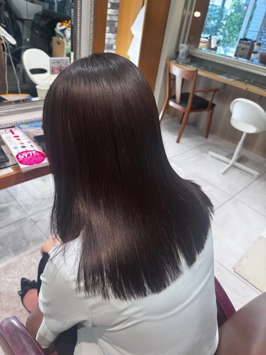 カラー 三留 愛未のヘアスタイル