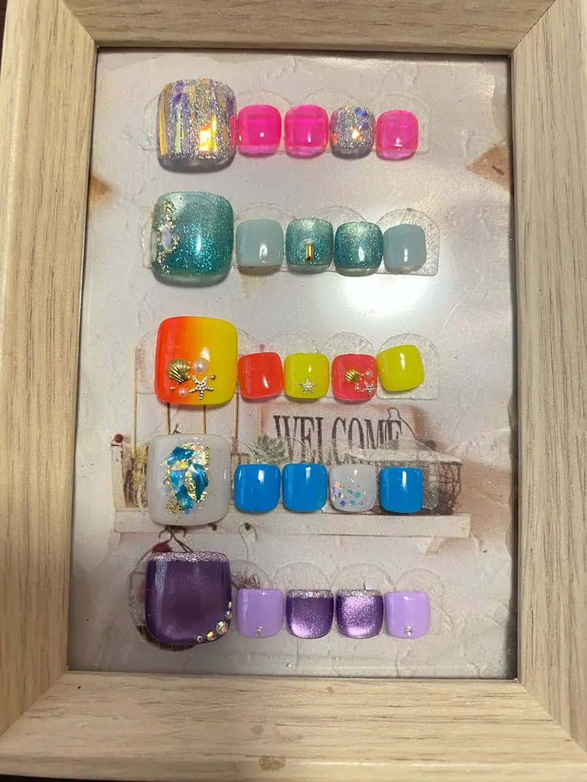 ネイル フットネイル Repos Nailのネイルデザイン