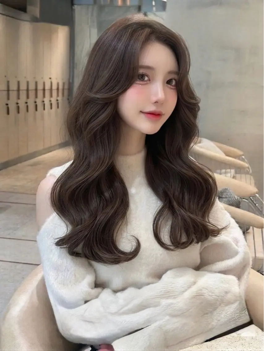 ロング 韓国風ヘア レイヤーカット カット ヘアカラー 韓国ヘア/レイヤー/ 前髪/髪質改善/石川のヘアスタイル