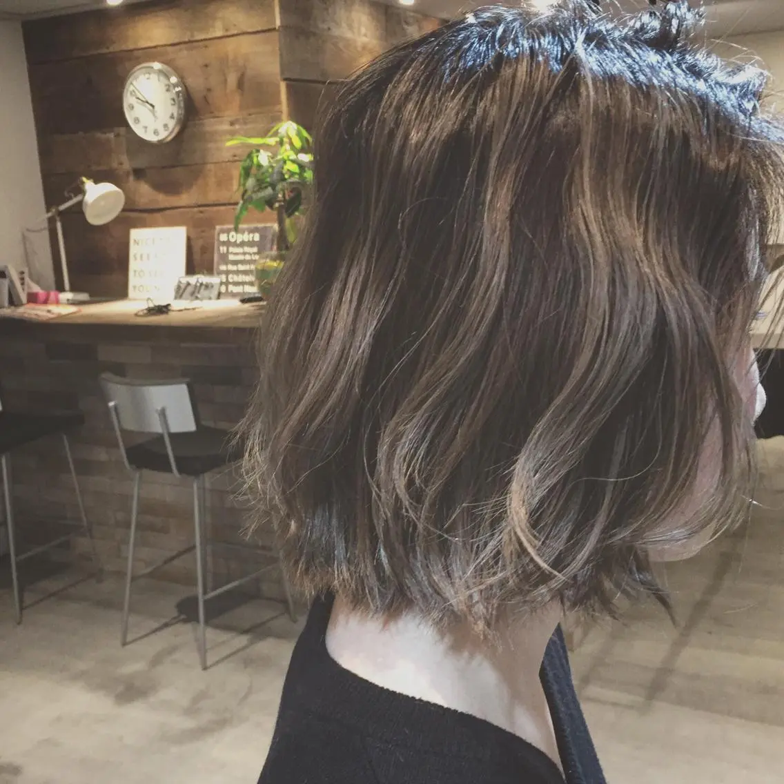 ショート カラー パーマ デザインカラー ハイライトカラー 外国人風カラー ハイライト ハイトーン×髪質改善 KENTAのヘアスタイル