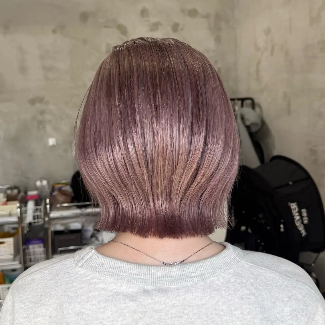 ショート カラー ベージュカラー ブリーチ 透明感カラー ピンクカラー ピンクベージュ カット ヘアカラー Koko . 【ボブ】のヘアスタイル