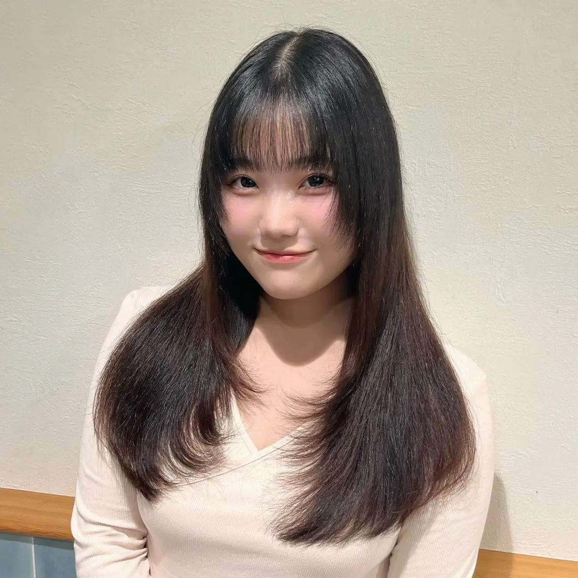 ロング カット カラーモデル募集中 ‎🤍AMANE🤍のヘアスタイル