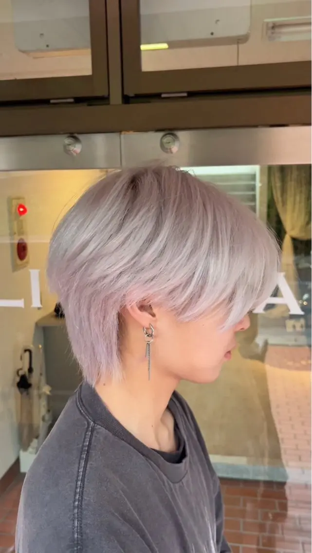 メンズ ))カラー特化(( 渡邉 怜のヘアスタイル