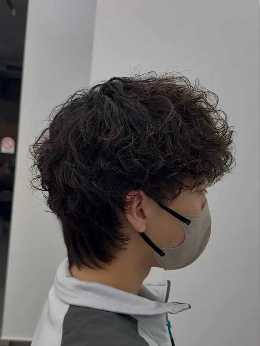 パーマ メンズ ”骨格似合わせ” 美容師NAKOのヘアスタイル