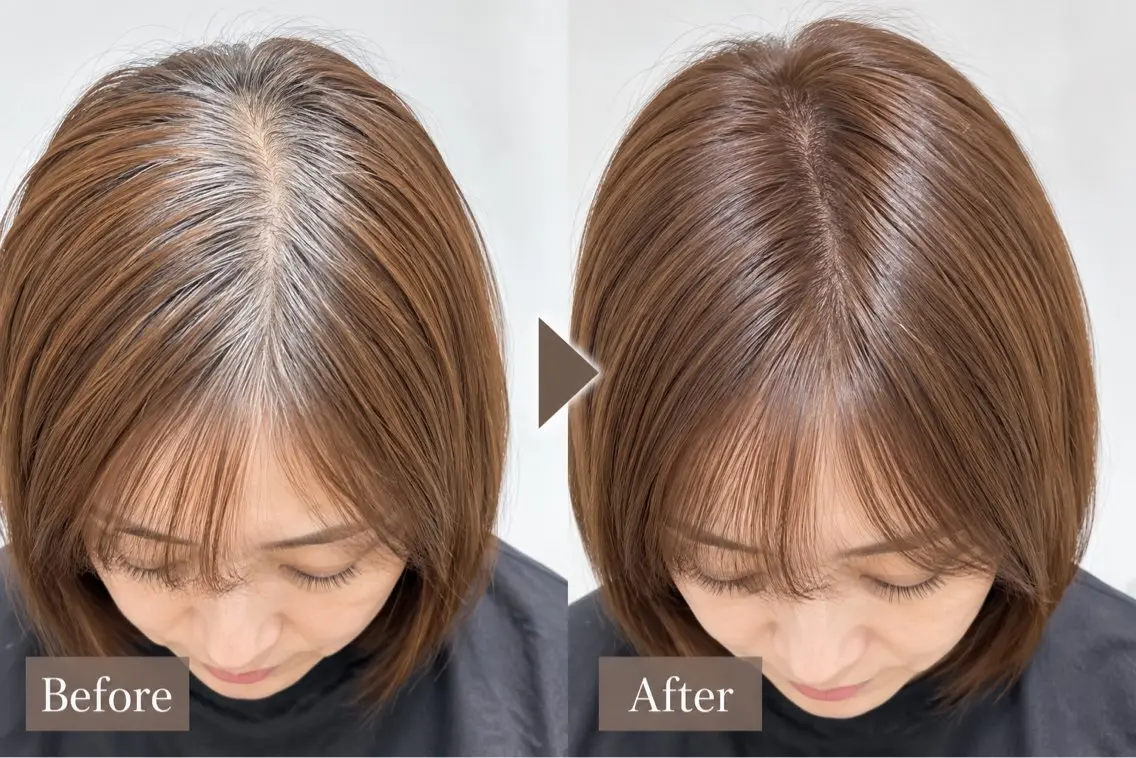 ショート カラー ヘアカラー 久木原 ゆりのヘアスタイル