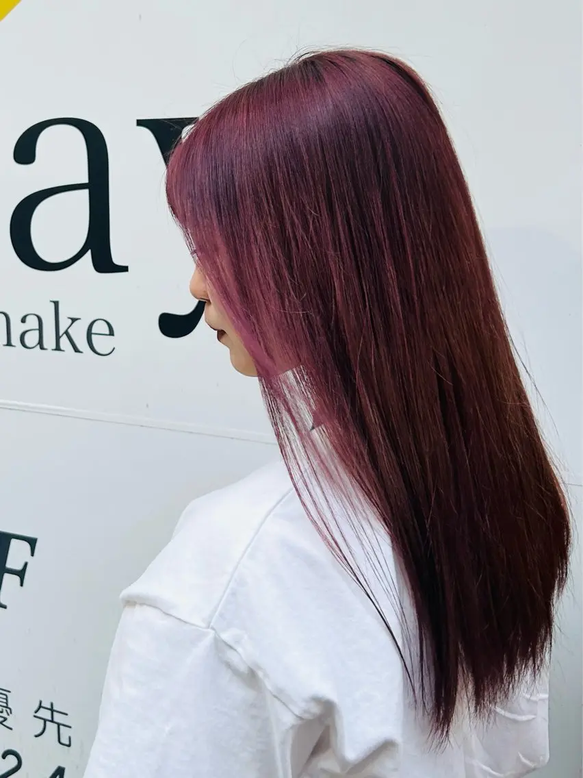 ロング カラー カット ヘアカラー 🍓後藤 はるな🍓のヘアスタイル