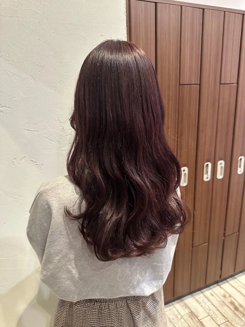 ロング カラー 丸山 心 / 艶カラーのヘアスタイル