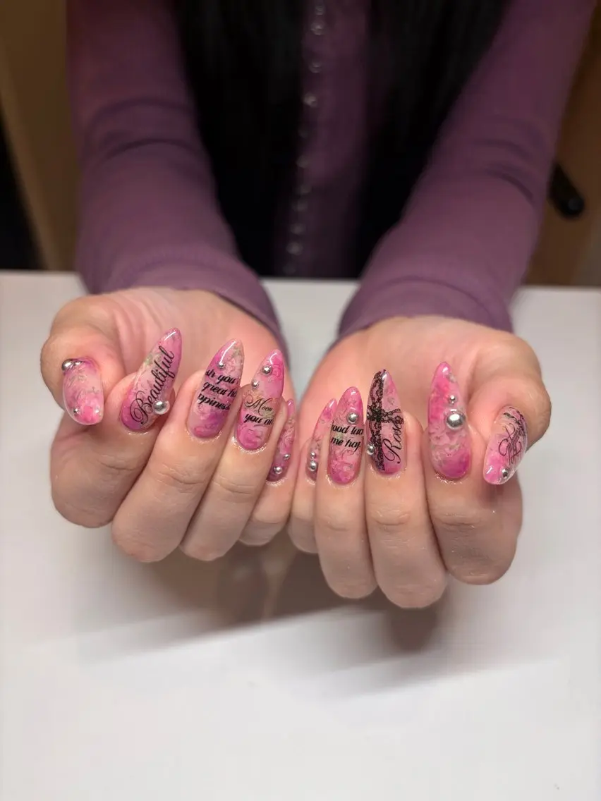 ネイル ハンドネイル AOI💫 nailのマツエク・マツパデザイン