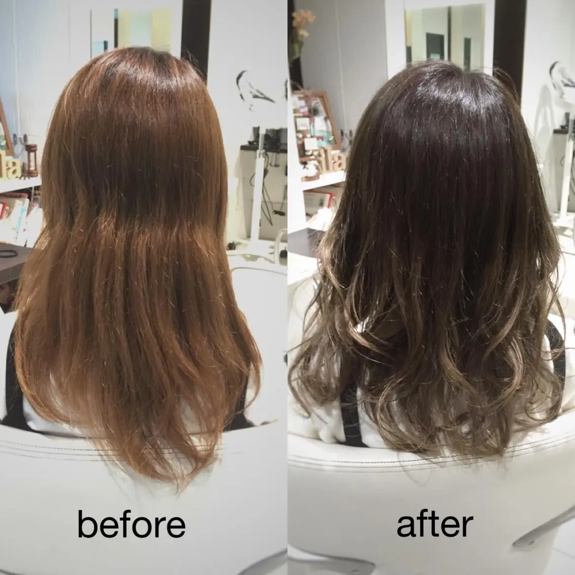 セミロング カラー グラデーションカラー 【 DIPTH 】 代表コウキ🥇のヘアスタイル