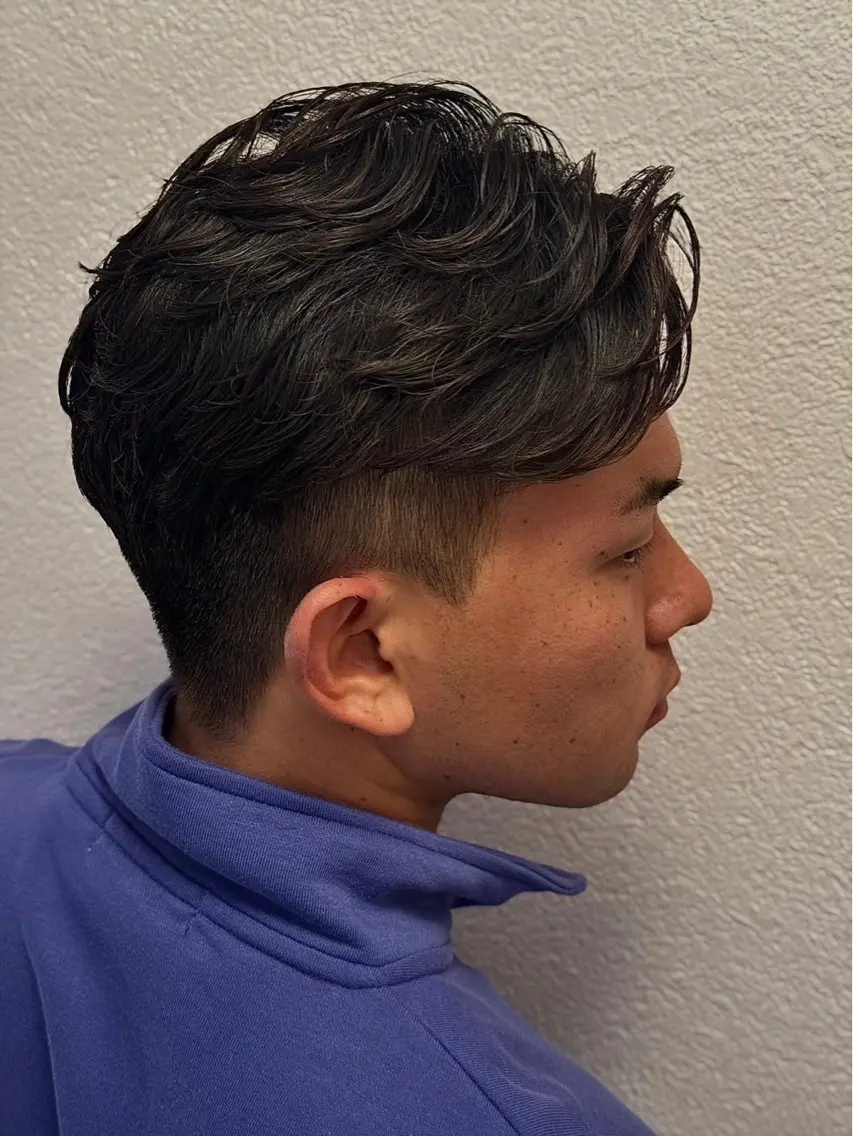 ショート メンズ 💈無料メンズカット 💈内田南風のヘアスタイル