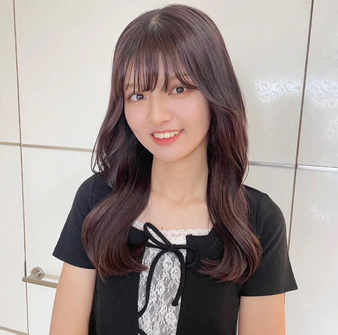 カラー 🤎韓国ヘア ベージュ まゆか🤎のヘアスタイル