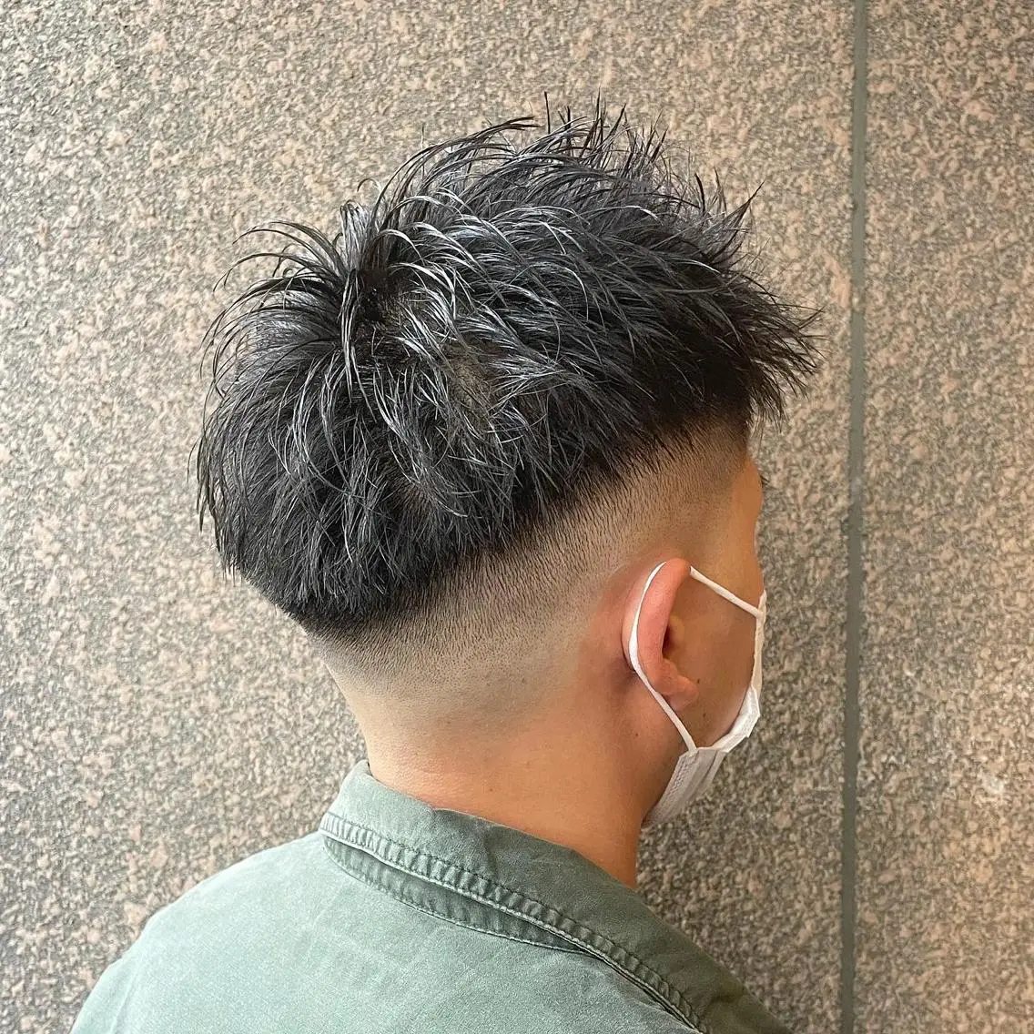 メンズ フェードカット スキンフェード カット 渋谷/フェード/ 國分 翔のヘアスタイル
