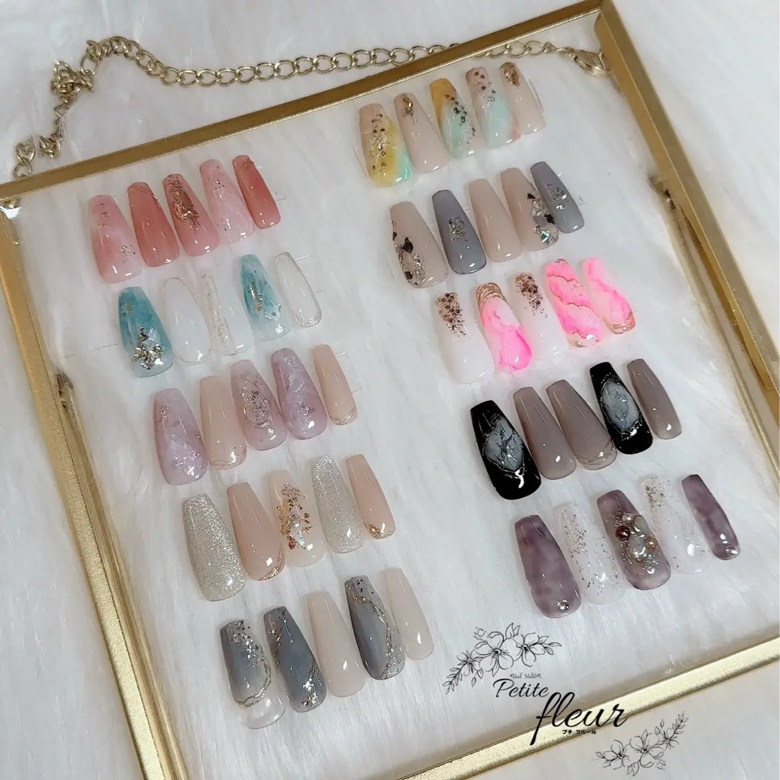ネイル ニュアンスネイル ❁⃘*。Petite fleur❁⃘*りさのネイルデザイン