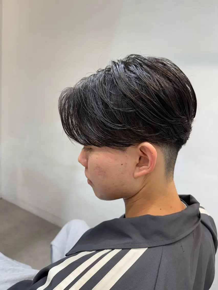 ショート パーマ カット パーマ fifth 村田 悠輔のヘアスタイル