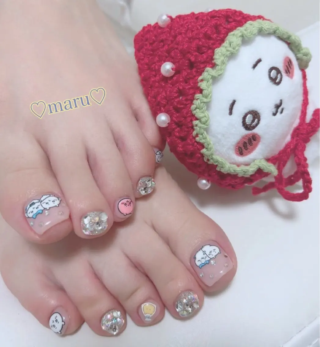 ネイル 持ち込み ハンドネイル フットネイル まるみ ♡のその他イメージ
