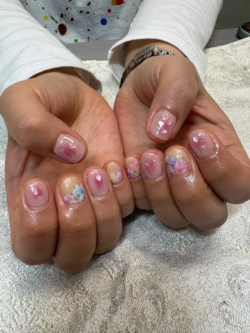手元、後ろ姿撮影📷定額デザイン💞の写真