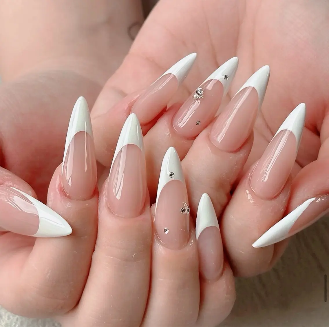 ネイル アートネイル 韓国ネイル 持ち込み ワンホンネイル ハンドネイル Lenie Nail Salonのネイルデザイン