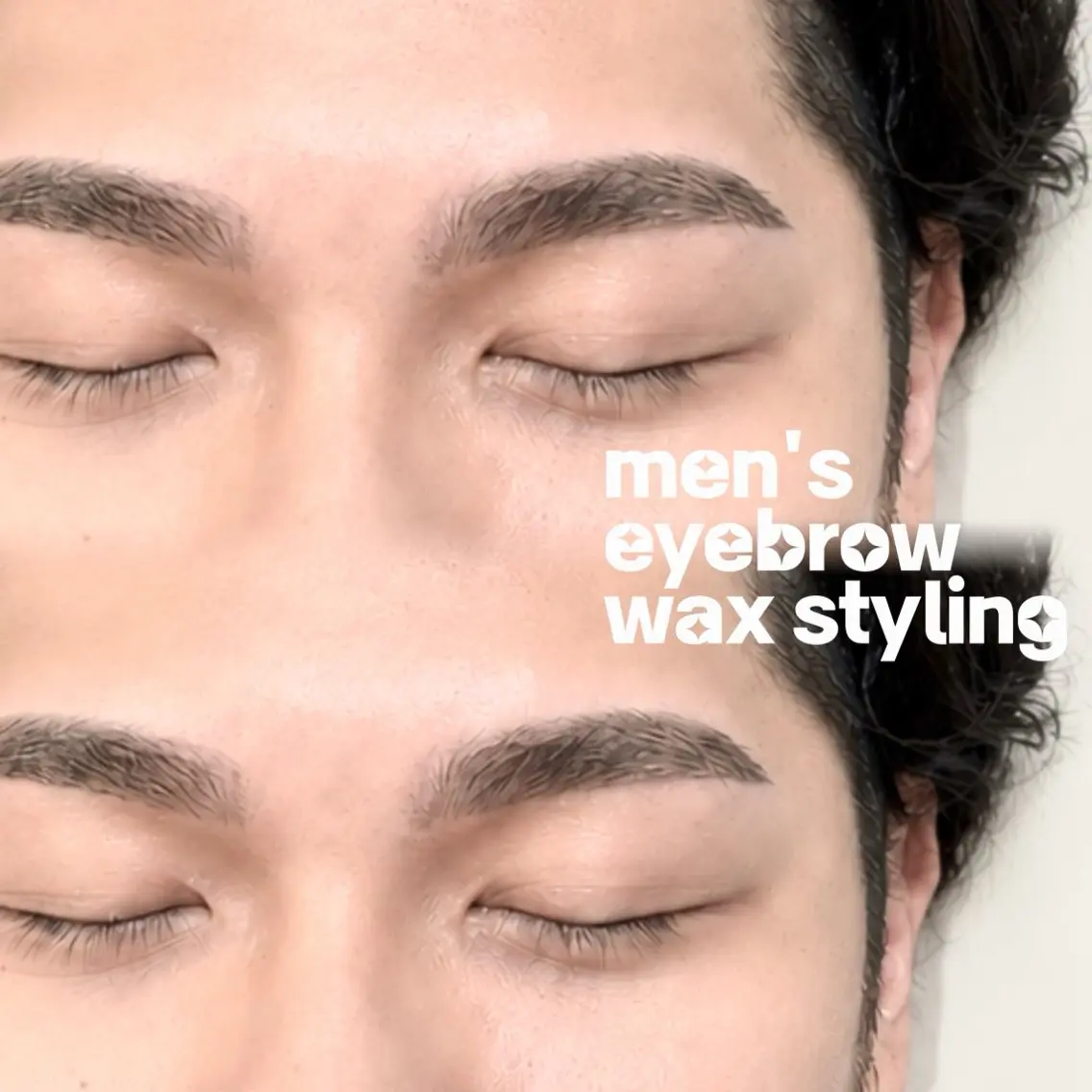 《👔 平日限定 👔》【美眉wax脱毛+長さ調節】ナチュラル×垢抜け眉で印象UP⭐️(+¥500で毛量調節)の写真